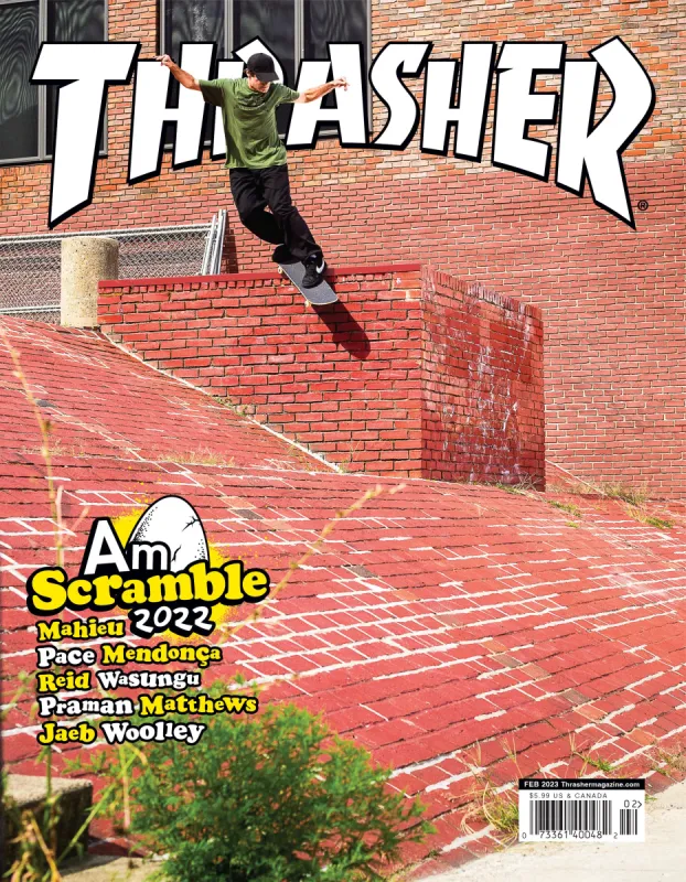 Thrasher Magazine February 2023 sold by Thrasher