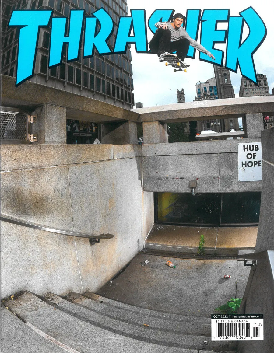 Thrasher Magazine October 2022 sold by Thrasher