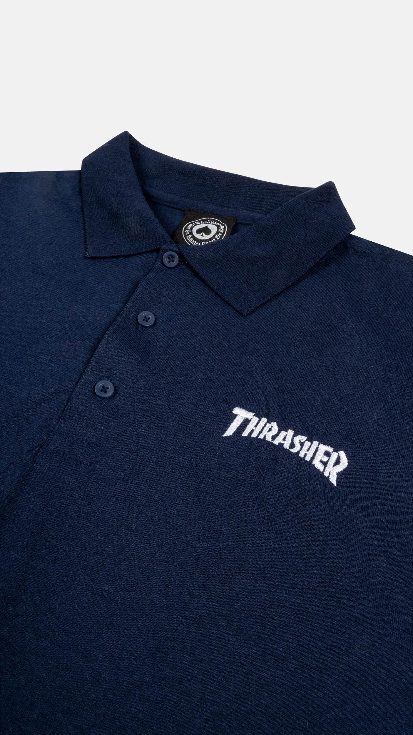 THRASHER - POLO - NAVY sold by Thrasher product image thumbnail 2