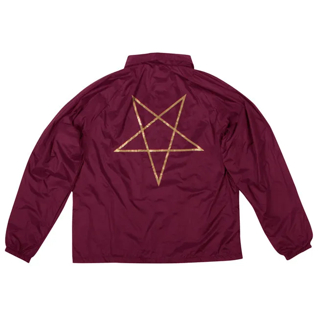 Pentagram Coach Jacket (Maroon) sold by Thrasher product image thumbnail 2