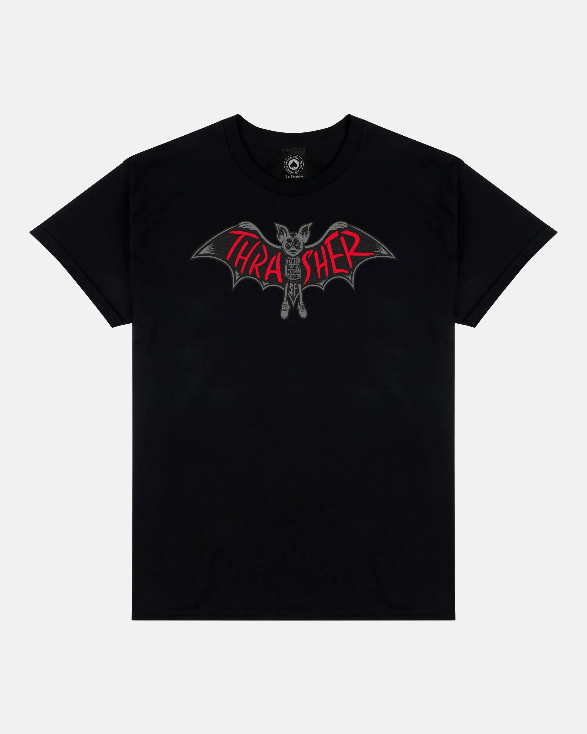 BAT - TSHIRT - BLACK sold by Thrasher