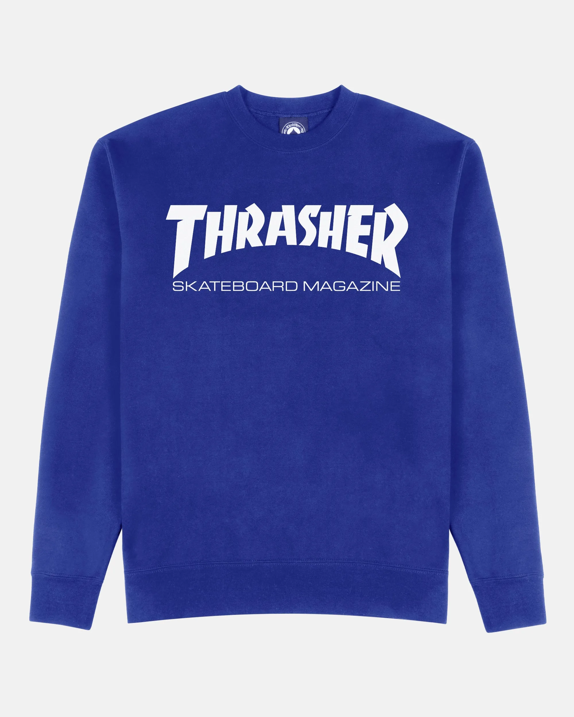 SKATE MAG - CREWNECK - ROYAL BLUE sold by Thrasher