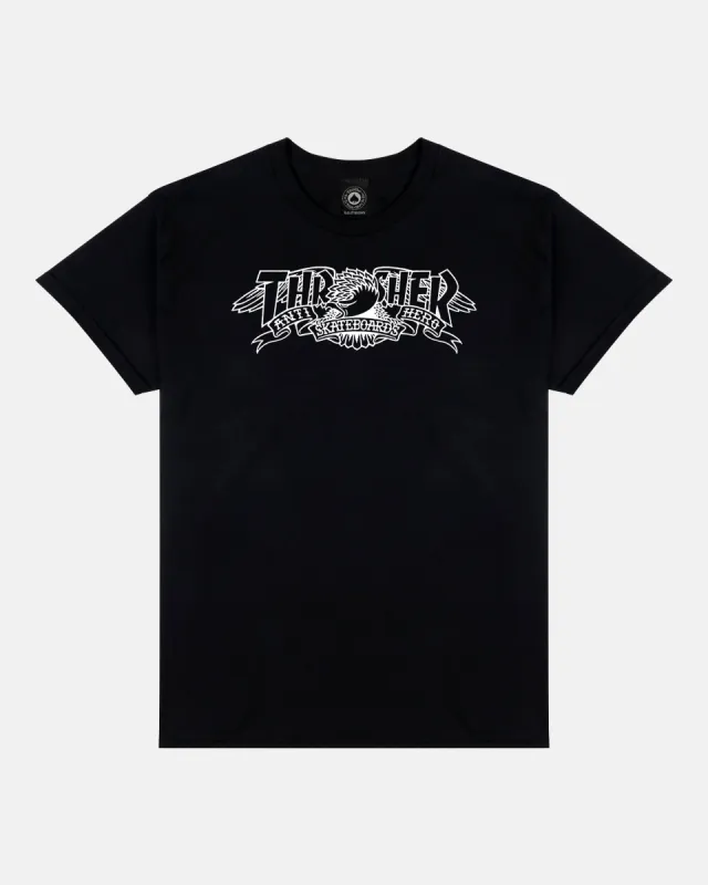 MAG BANNER - TSHIRT - BLACK sold by Thrasher