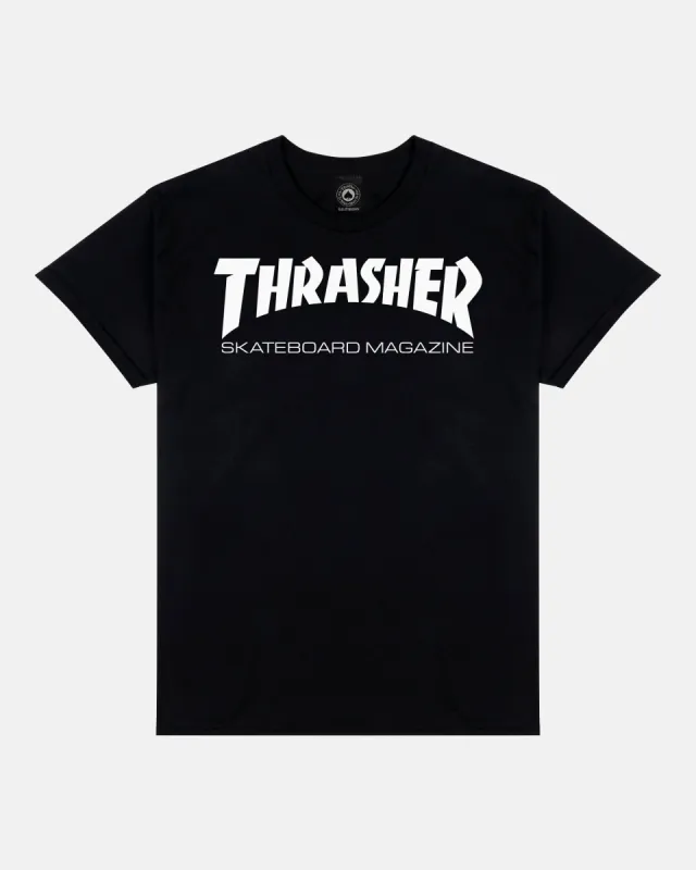 SKATE MAG - TSHIRT - BLACK sold by Thrasher