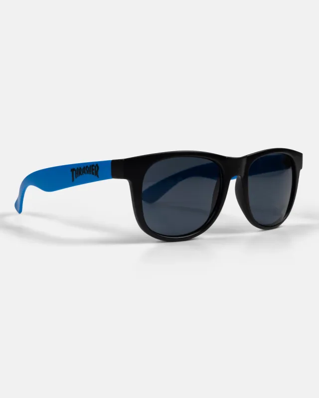 Neon Blue Thrasher Sunglasses sold by Thrasher
