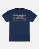 FLAME - TSHIRT - NAVY / BLACK sold by Thrasher