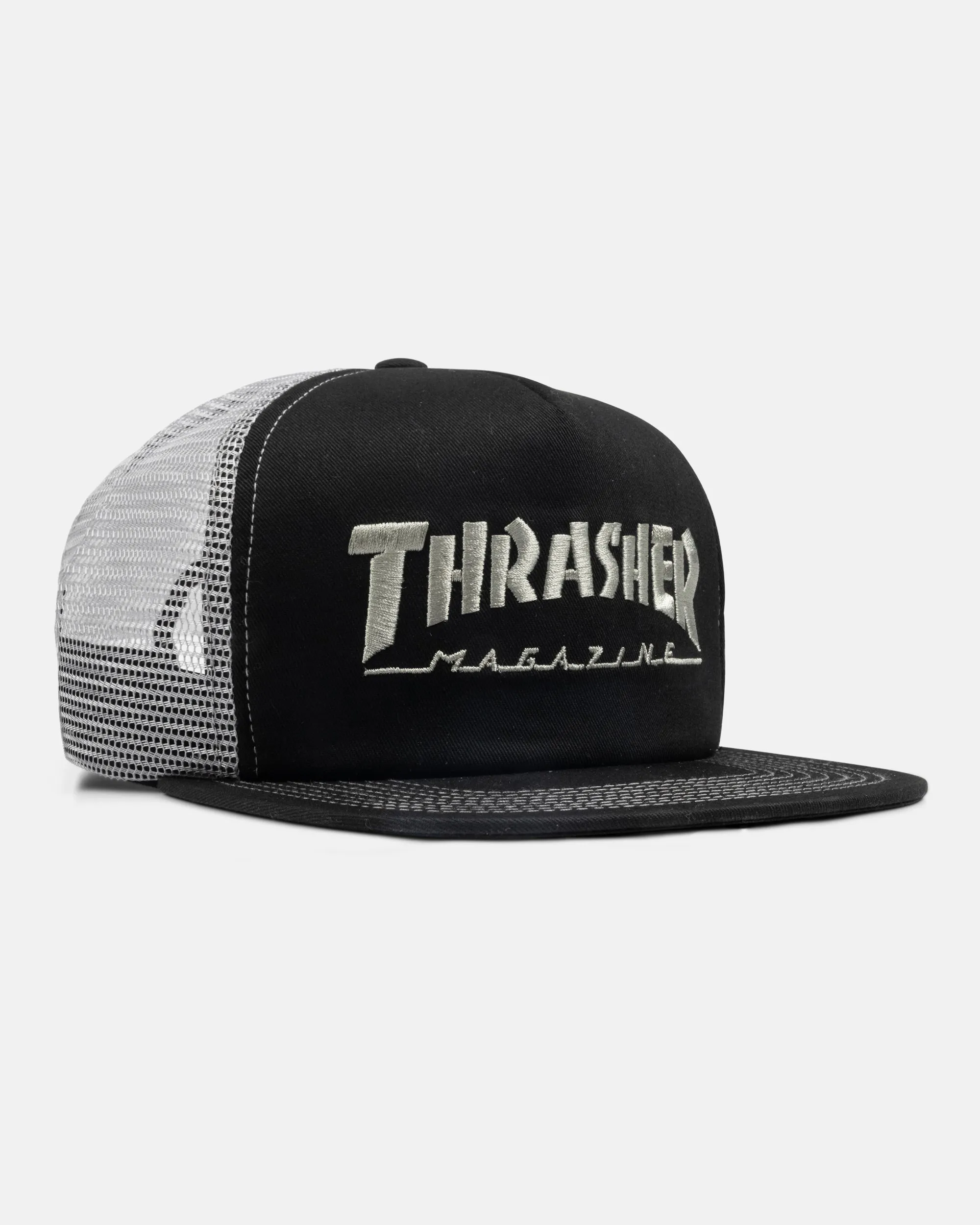 MAG LOGO - TRUCKER - BLACK / GREY sold by Thrasher product image thumbnail 2