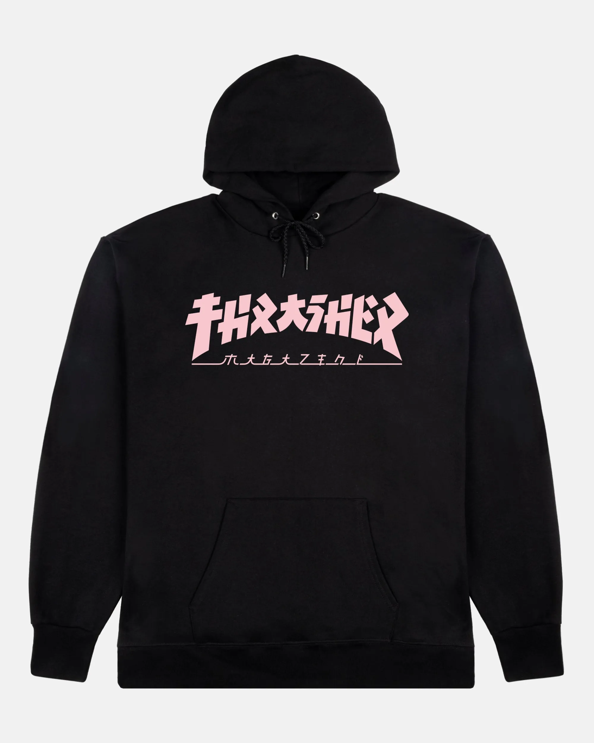 GODZILLA - WOMENS HOODIE - BLACK / PINK sold by Thrasher