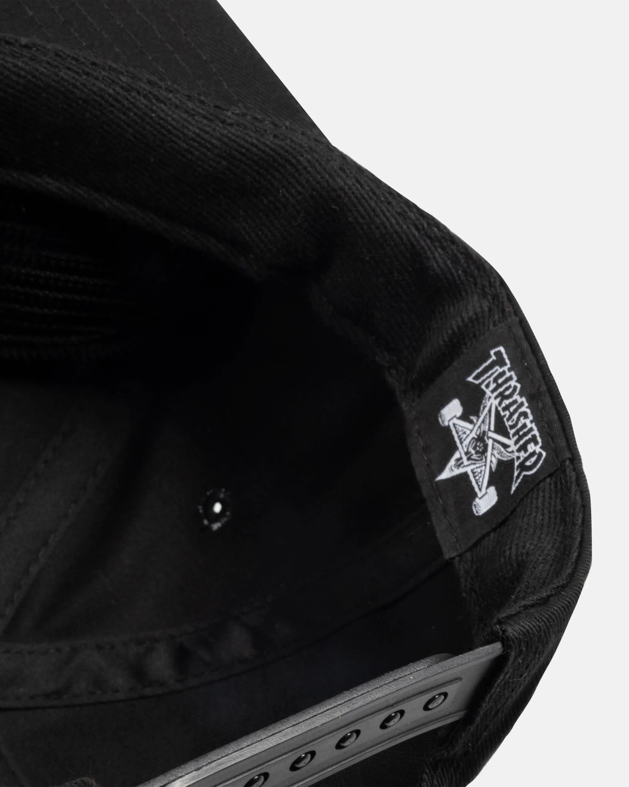 THRASHER RACING - SNAPBACK - BLACK sold by Thrasher product image thumbnail 4