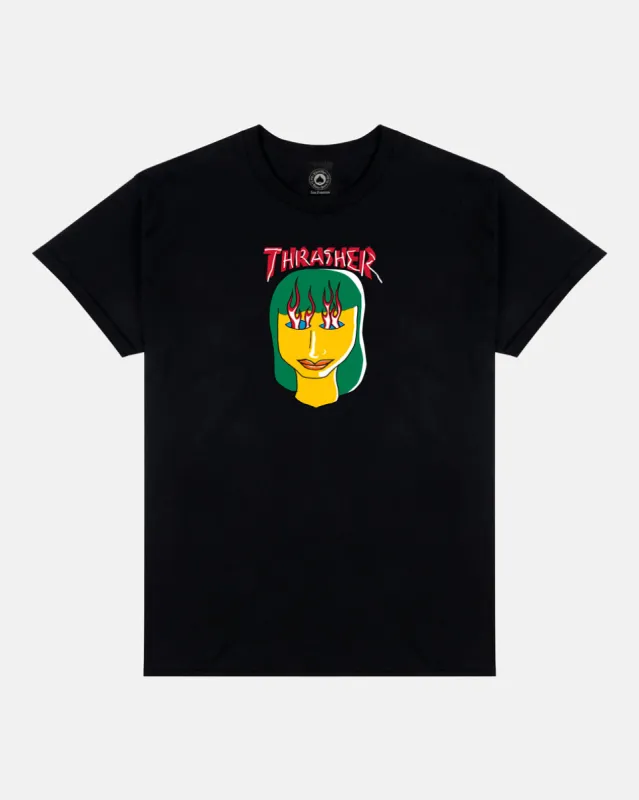 TALK SHIT BY GONZ - T-SHIRT - BLACK sold by Thrasher