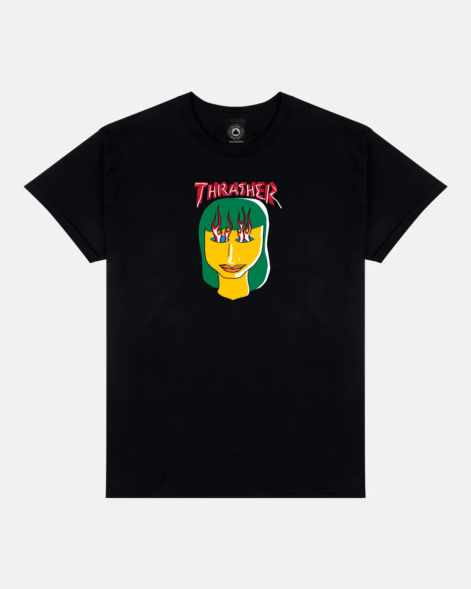 TALK SHIT BY GONZ - T-SHIRT - BLACK sold by Thrasher