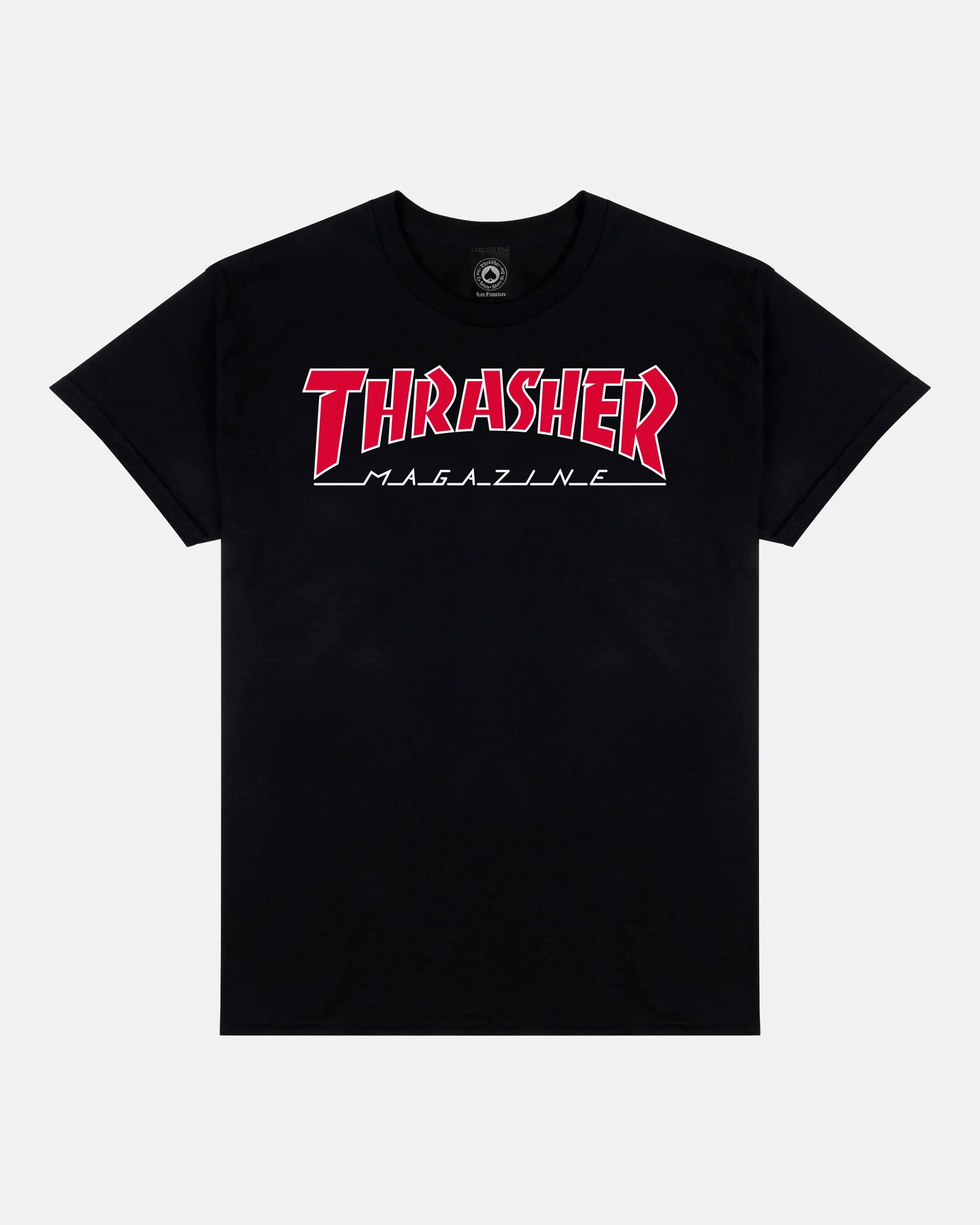 OUTLINED - TSHIRT - BLACK sold by Thrasher