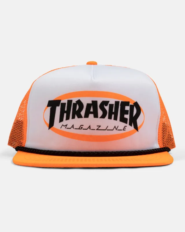 ELLIPSE - TRUCKER - ORANGE sold by Thrasher