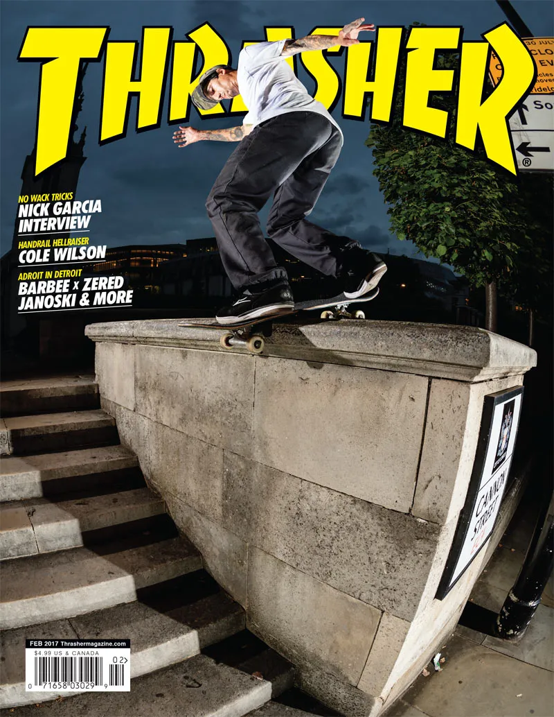 Thrasher Magazine February 2017 sold by Thrasher