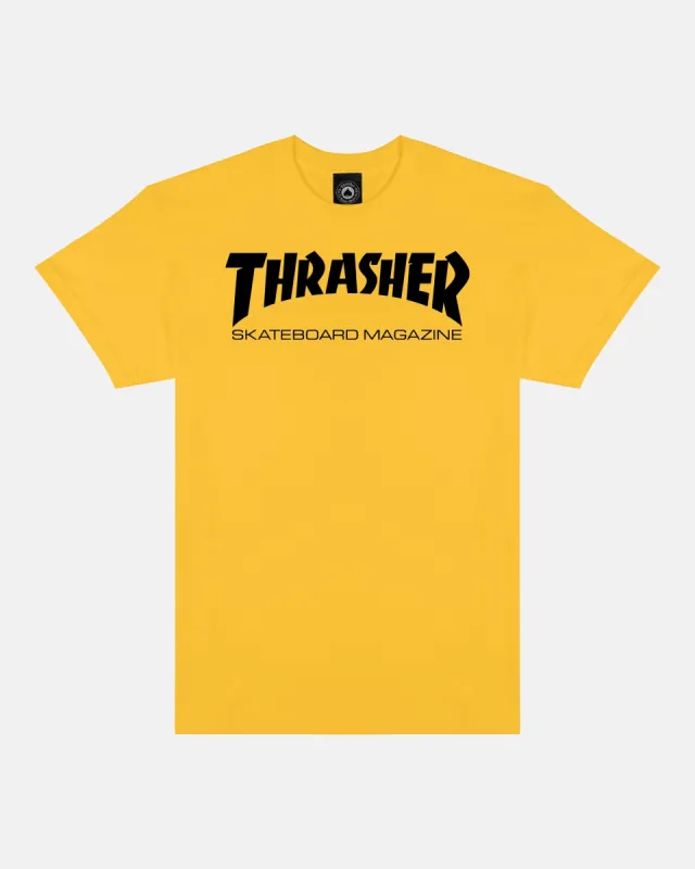 SKATE MAG - T-SHIRT - GOLD sold by Thrasher