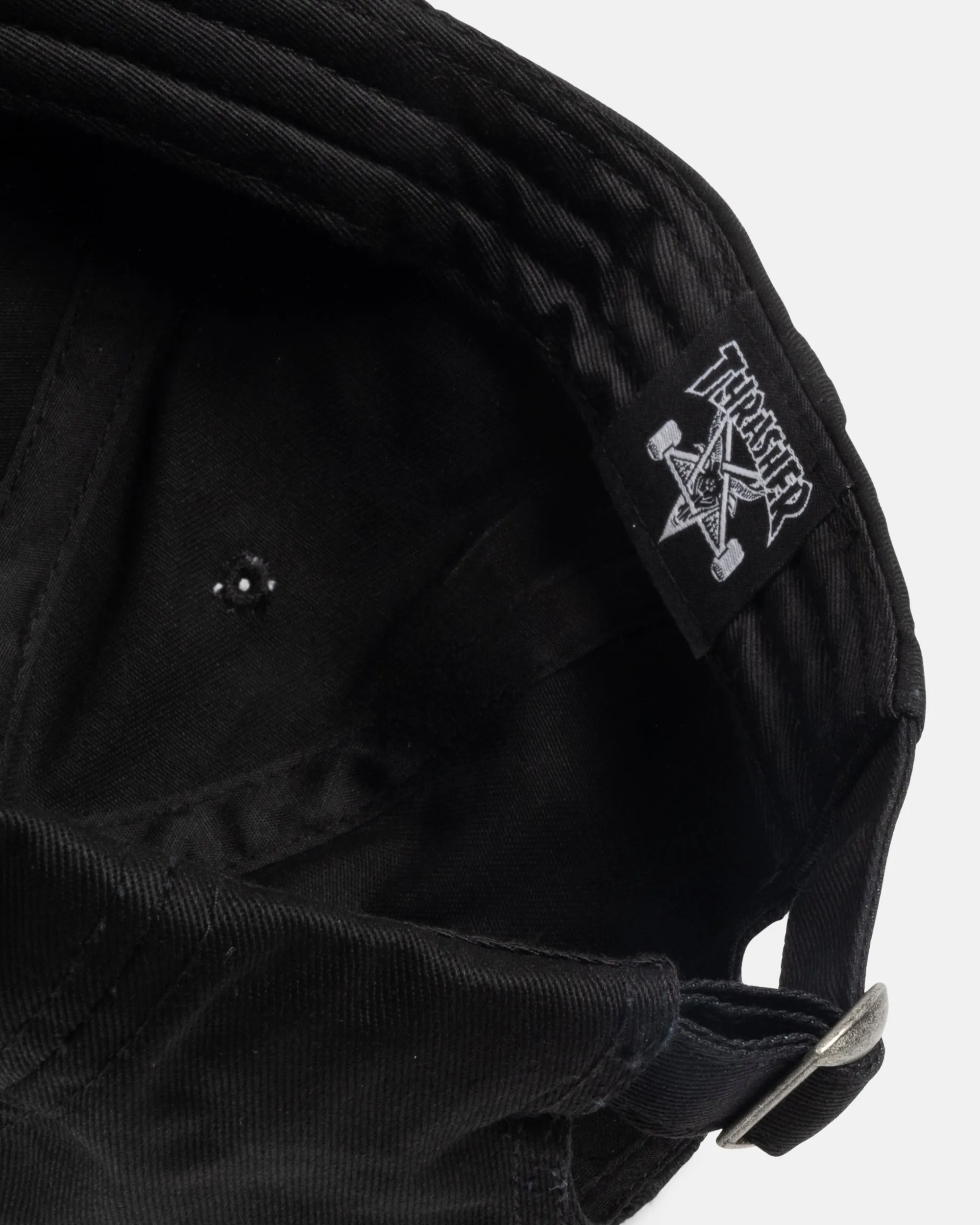 SKATEGOAT REDUX - OLD TIMER HAT - BLACK sold by Thrasher product image thumbnail 4