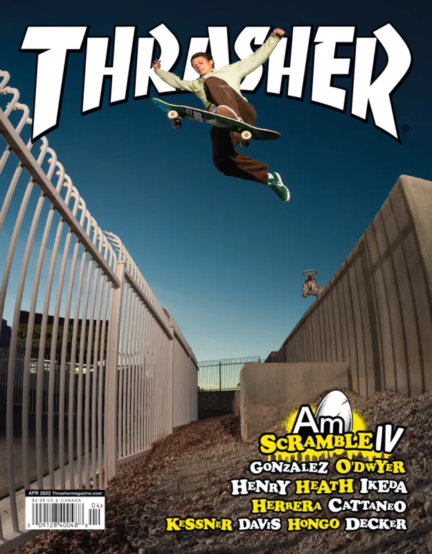 Thrasher Magazine April 2022 sold by Thrasher