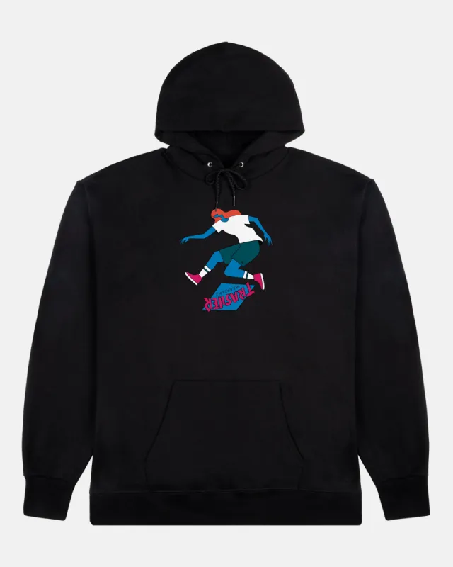 TRASHER TRE - HOODIE - BLACK sold by Thrasher