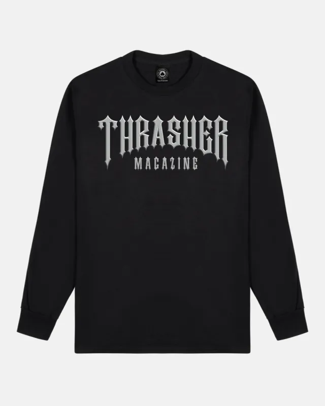 LOW LOW - LONGSLEEVE - BLACK sold by Thrasher