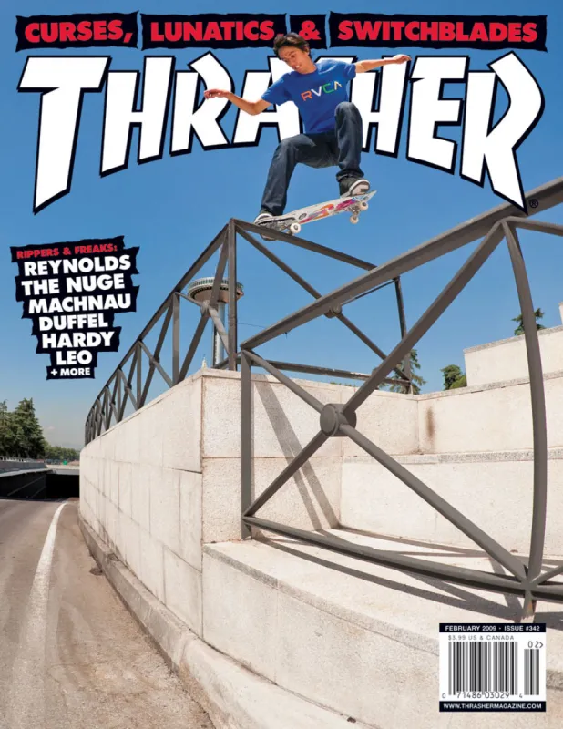 February 2009 Thrasher Magazine sold by Thrasher