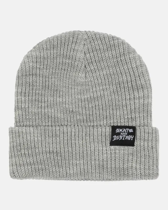 SKATEGOAT/SAD - BEANIE - GREY sold by Thrasher