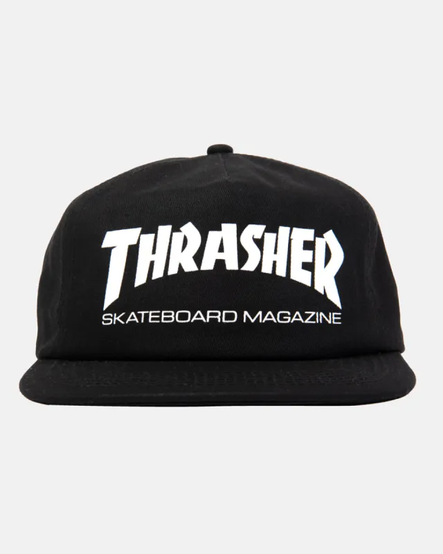 SKATE MAG - SNAPBACK - BLACK/WHITE sold by Thrasher