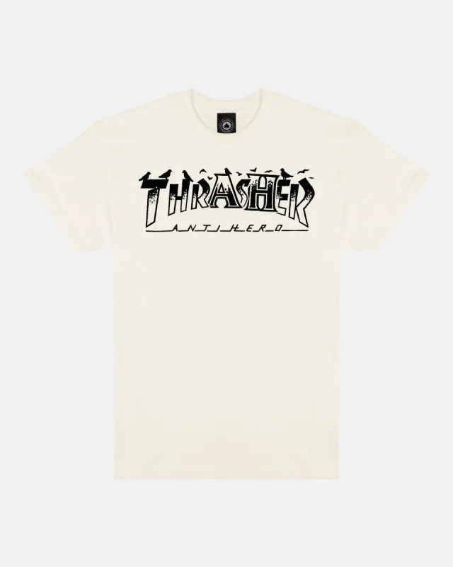 PIGEON MAG - TSHIRT - NATURAL sold by Thrasher