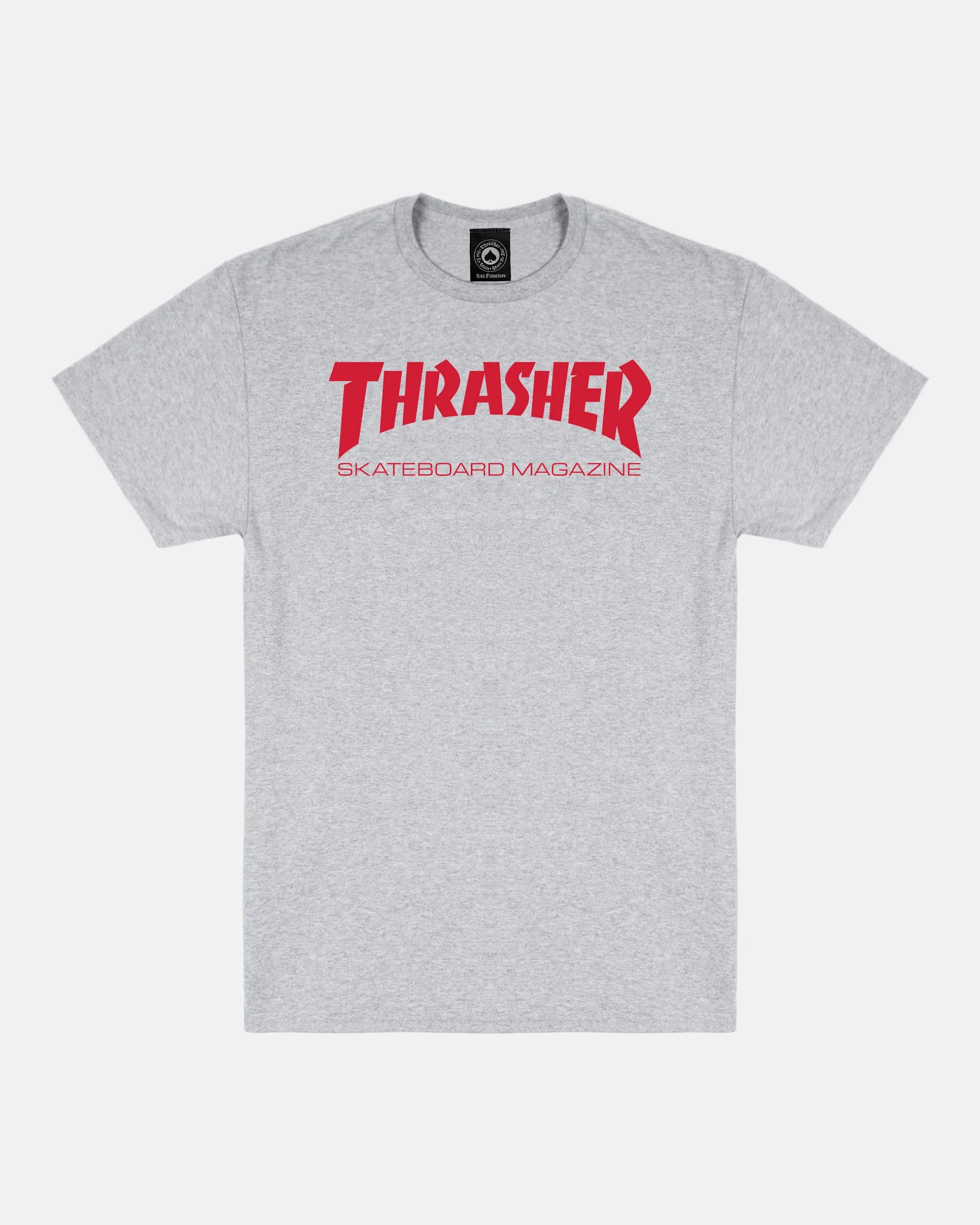 SKATE MAG - TSHIRT - GREY / RED sold by Thrasher