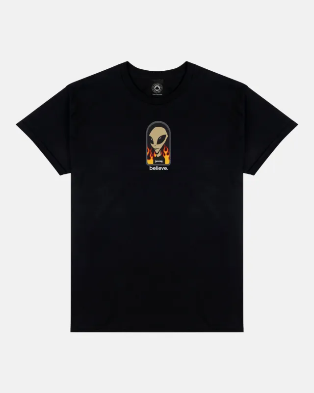 BELIEVE - TSHIRT - BLACK sold by Thrasher