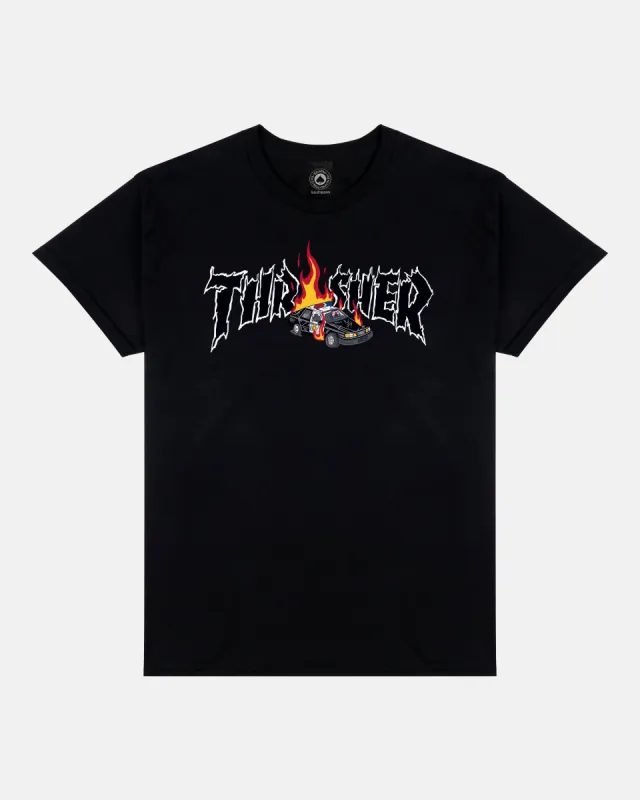 COP CAR - TSHIRT - BLACK made by Thrasher