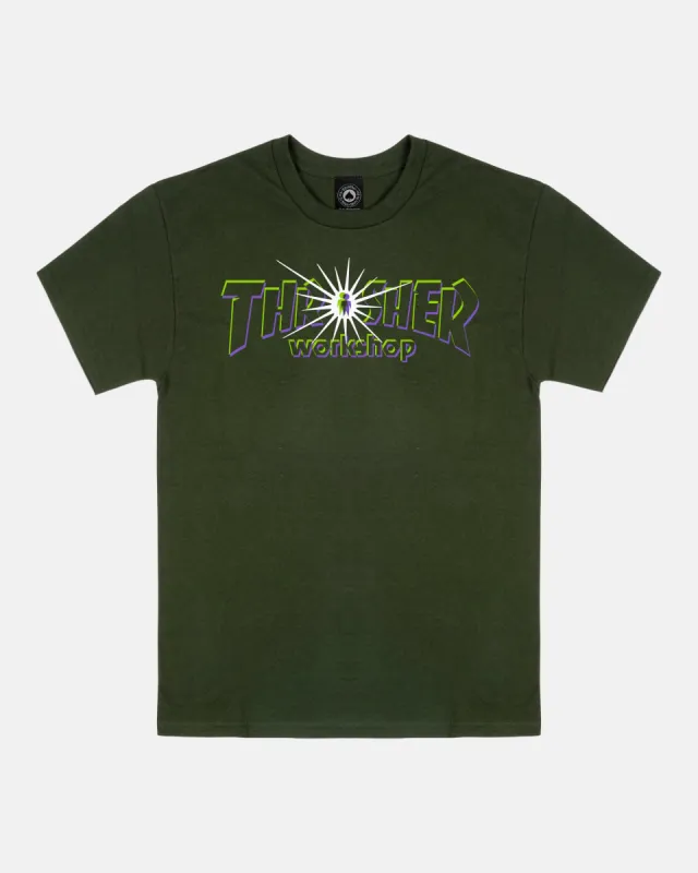 NOVA - TSHIRT - FOREST GREEN sold by Thrasher