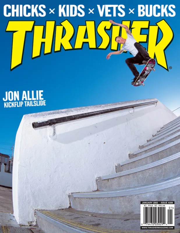 January 2005 Issue made by Thrasher