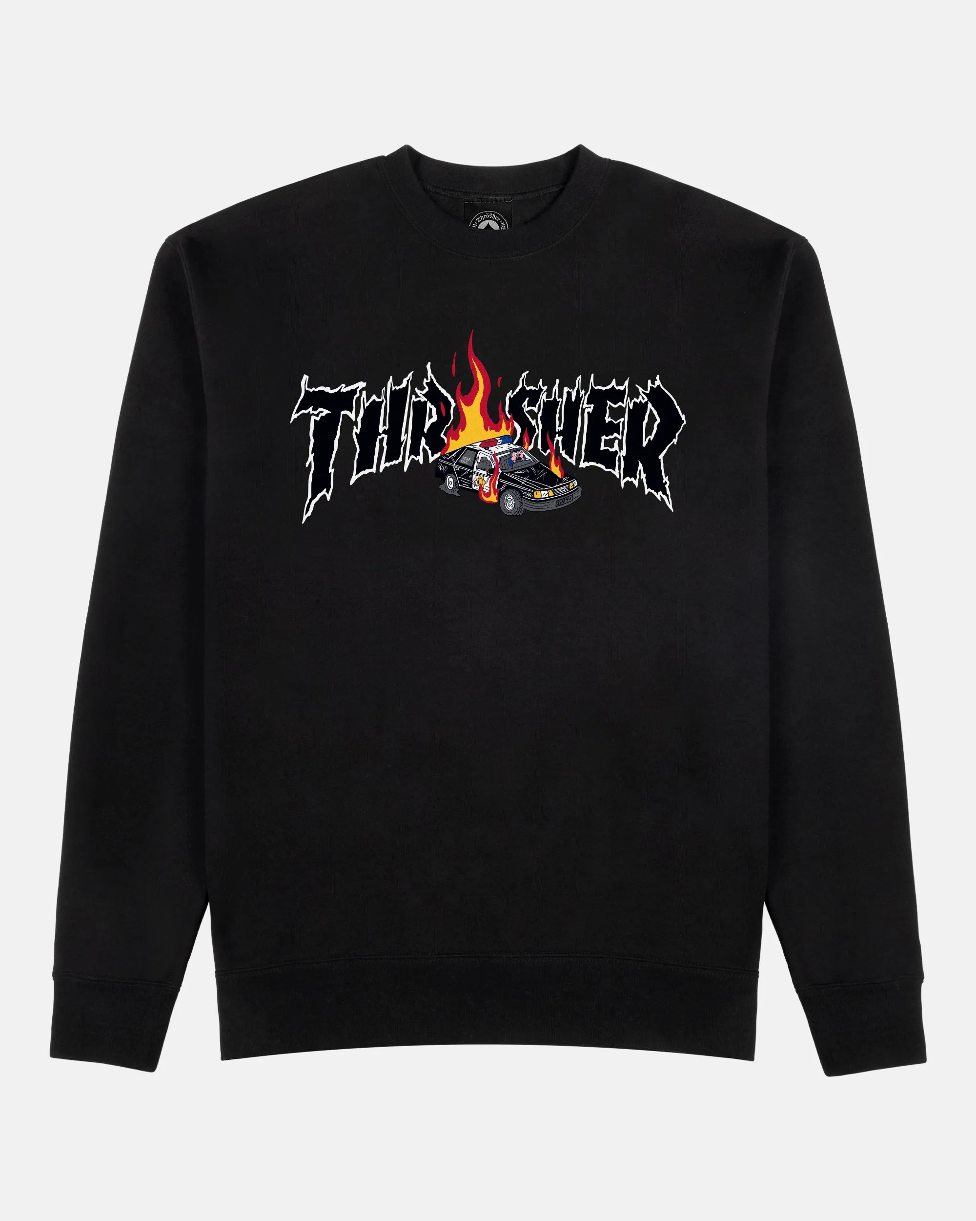 【THRASHER】 OUTLINED CREW [NAVY/ORANGE] 1342715.jpg?20230421121022