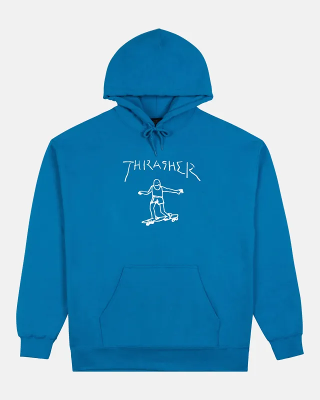 GONZ - HOODIE - SAPPHIRE sold by Thrasher