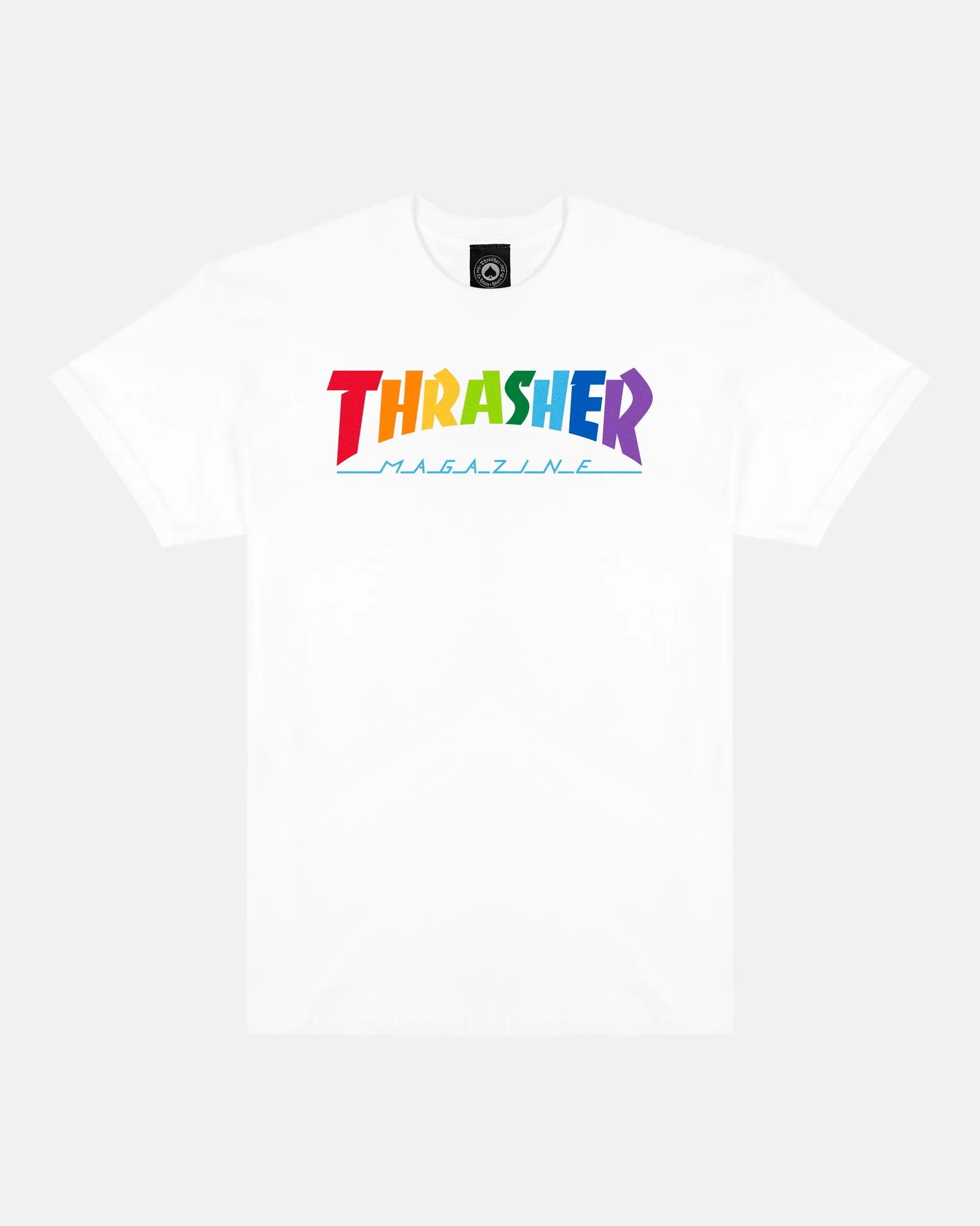 RAINBOW MAG - TSHIRT - WHITE sold by Thrasher