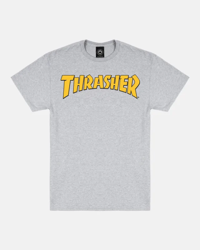 COVER LOGO - T-SHIRT - ASH GREY sold by Thrasher