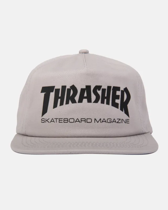 SKATE MAG - SNAPBACK - GREY/BLACK sold by Thrasher