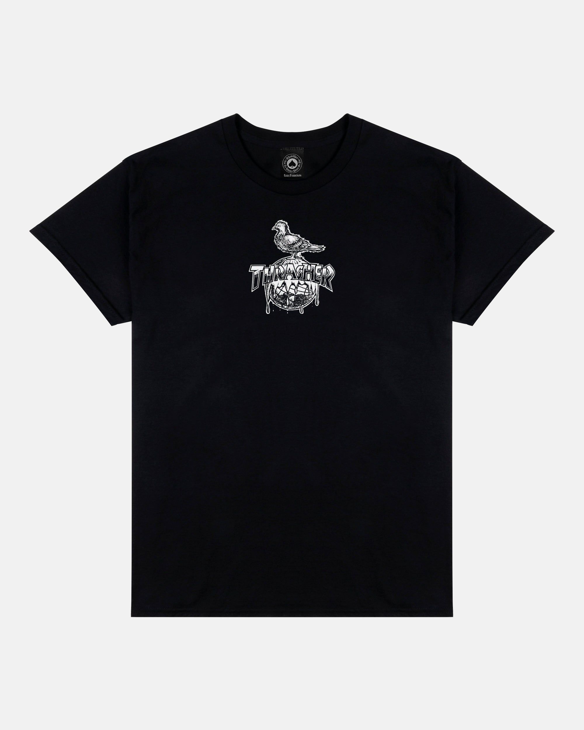 COVER THE EARTH - TSHIRT - BLACK sold by Thrasher
