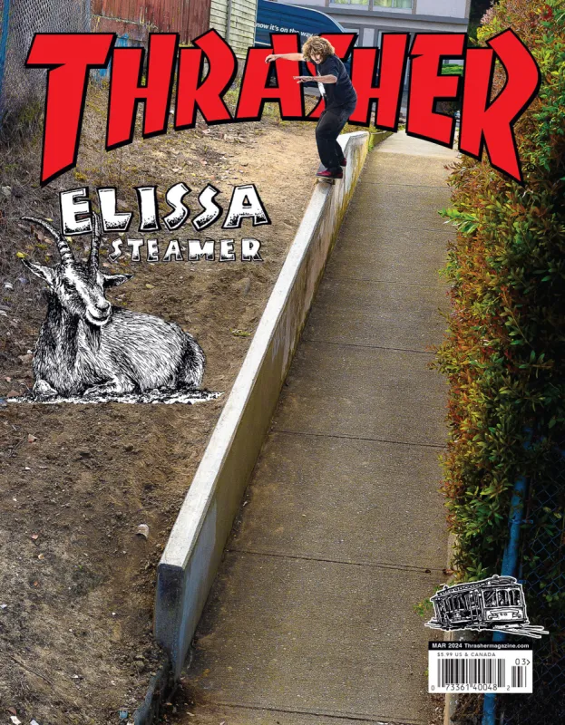 Thrasher Magazine March 2024 sold by Thrasher