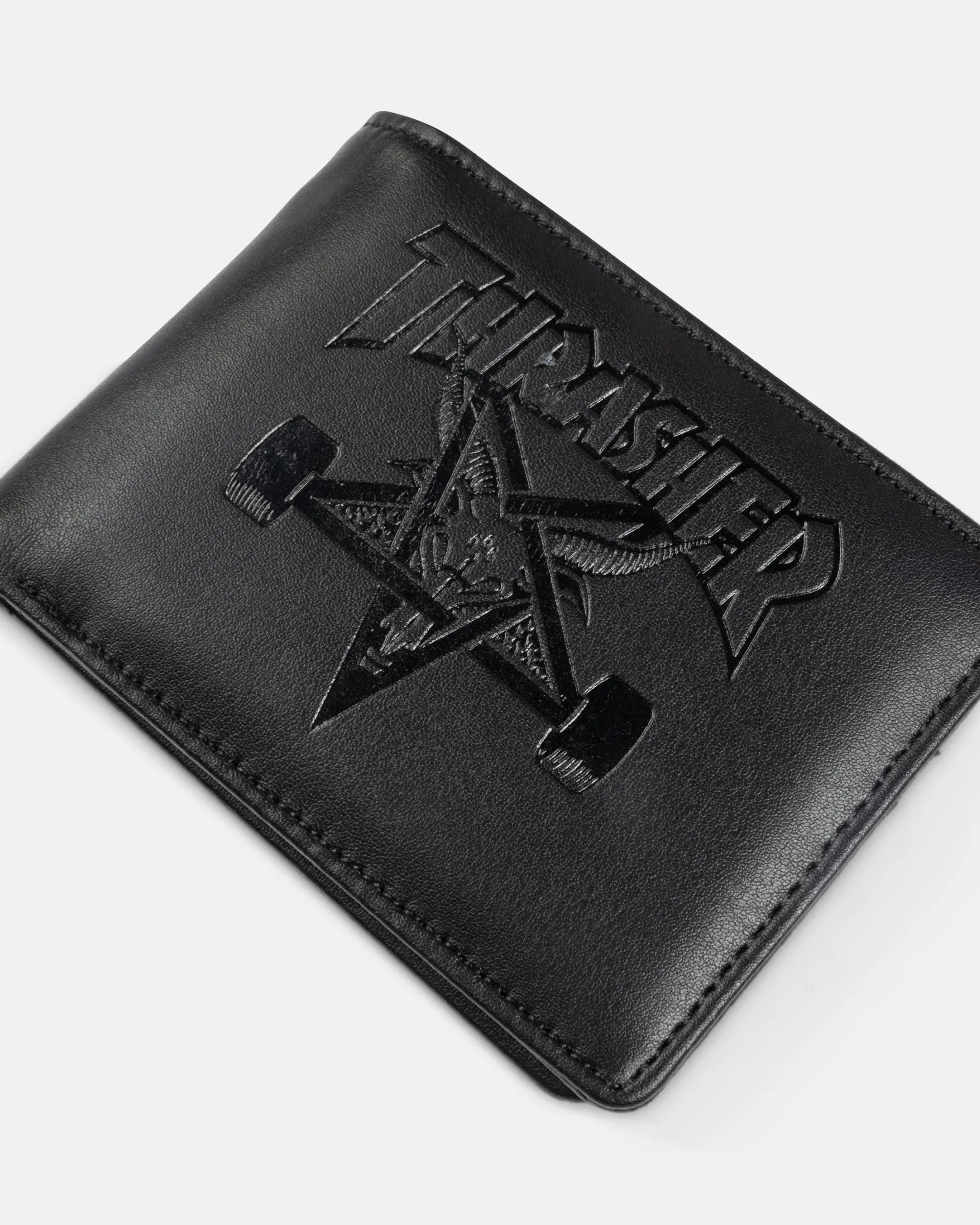 SKATEGOAT - LEATHER WALLET - BLACK sold by Thrasher product image thumbnail 5