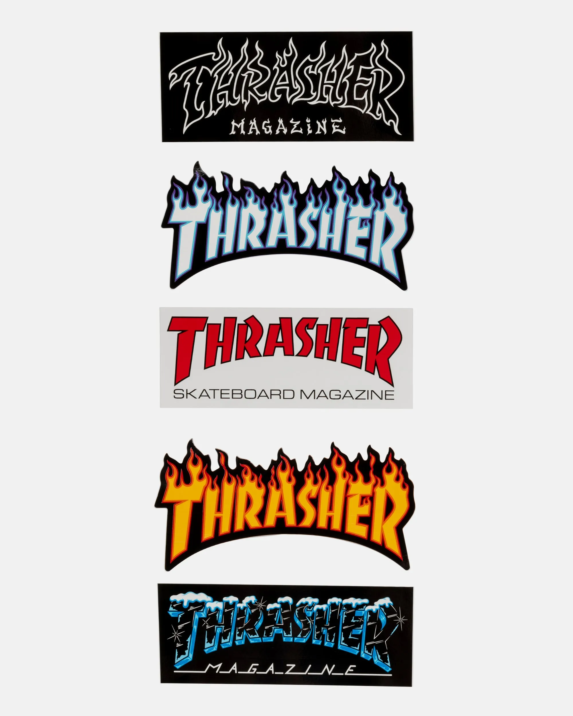 THRASHER STICKERS - 5 PACK sold by Thrasher