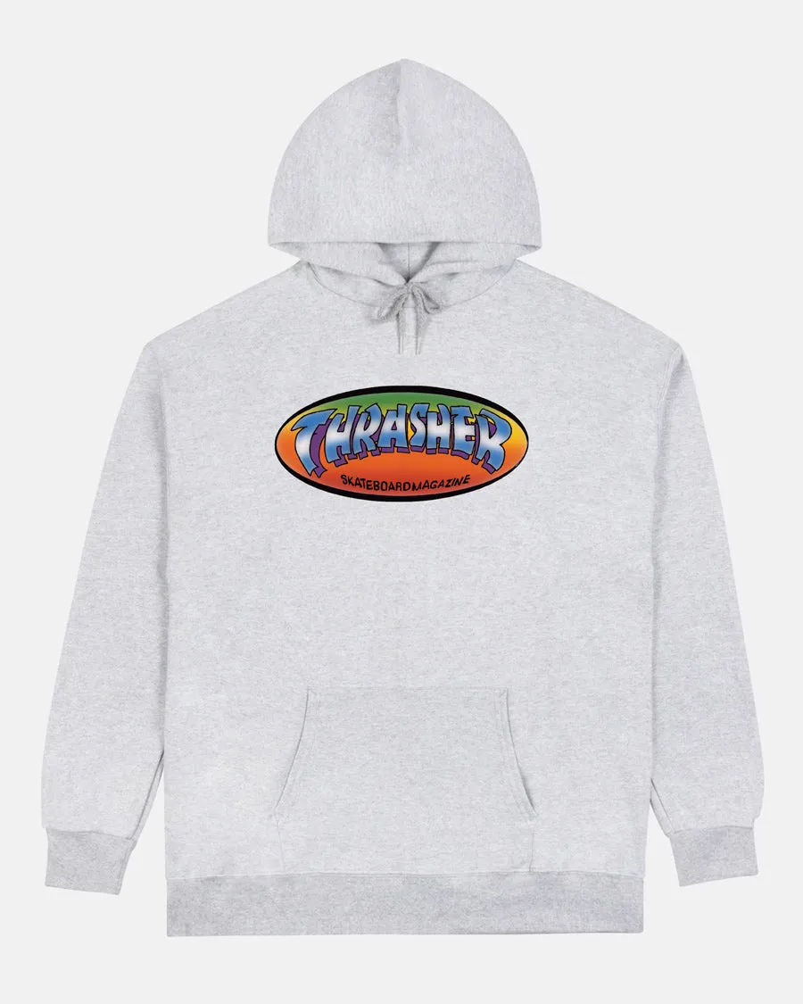 NINETY-FIVE BY SPANKY - HOODIE - ASH GREY sold by Thrasher