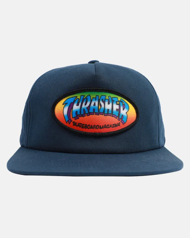NINETY-FIVE BY SPANKY - SNAPBACK - NAVY sold by Thrasher