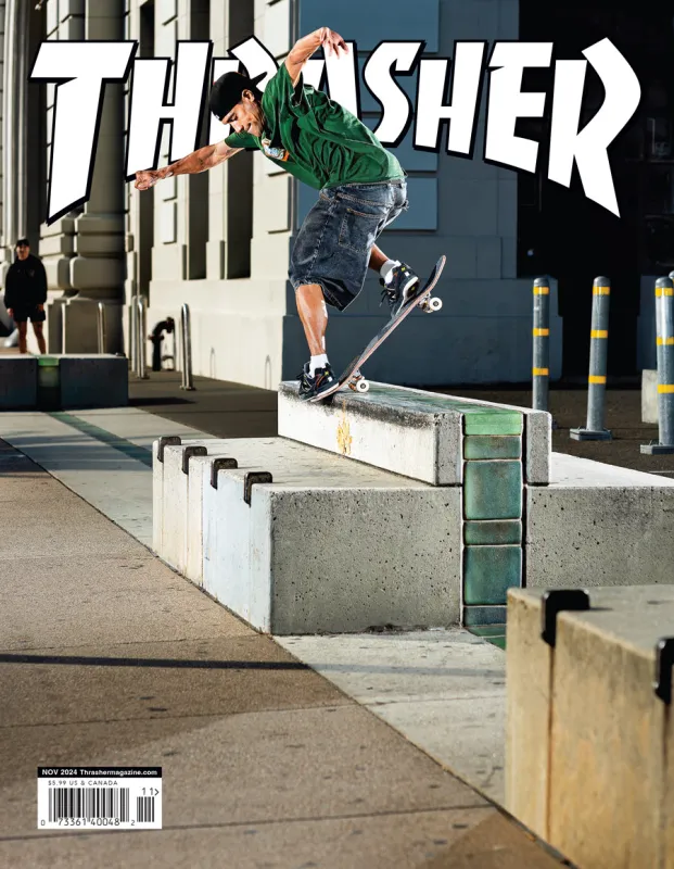 Thrasher Magazine November 2024 sold by Thrasher