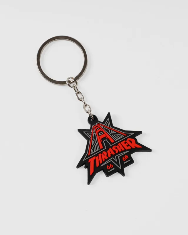 GOLDEN GATE - KEYCHAIN sold by Thrasher