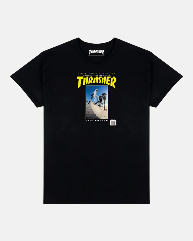 Koston SOTY Cover tee sold by Thrasher