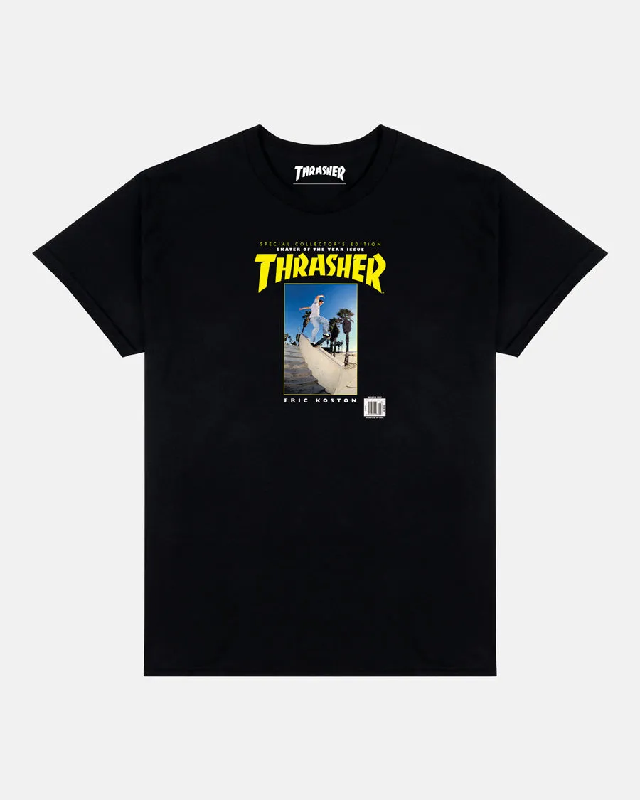Koston SOTY Cover tee sold by Thrasher
