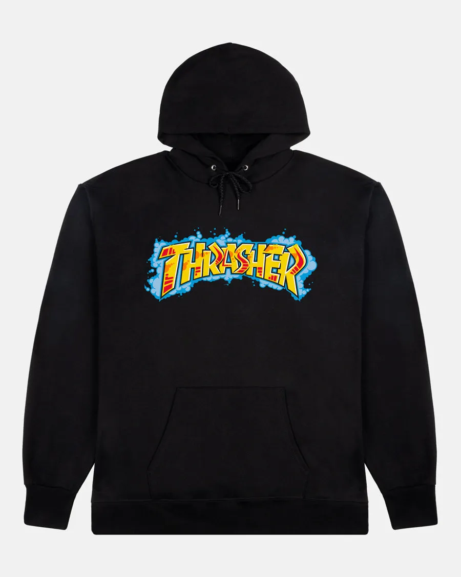 GRAFF - HOODIE - BLACK sold by Thrasher