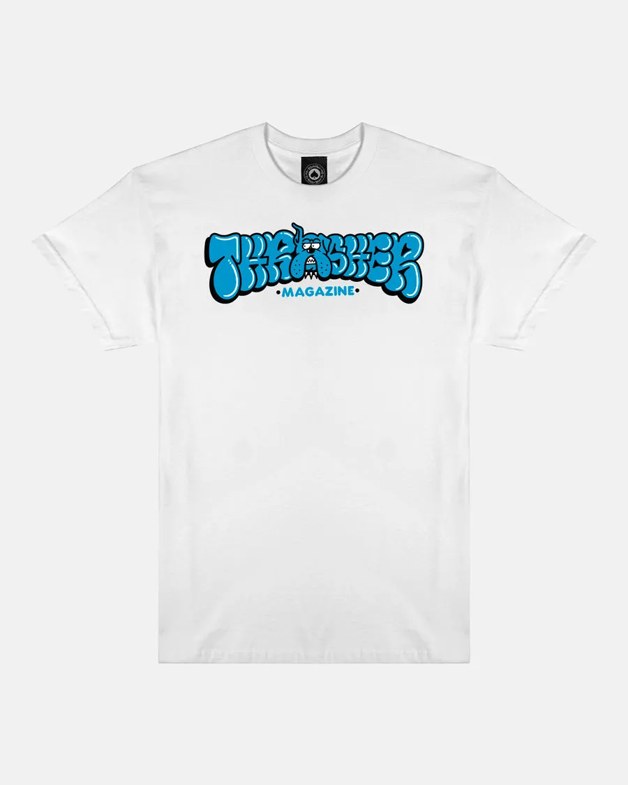 BULLY - T-SHIRT - WHITE sold by Thrasher