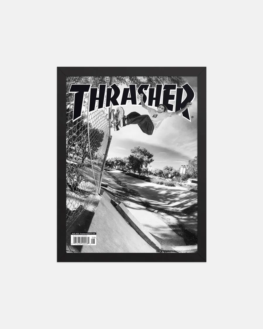 AUGUST 2025 COVER - FRAMED POSTER sold by Thrasher product image thumbnail 2